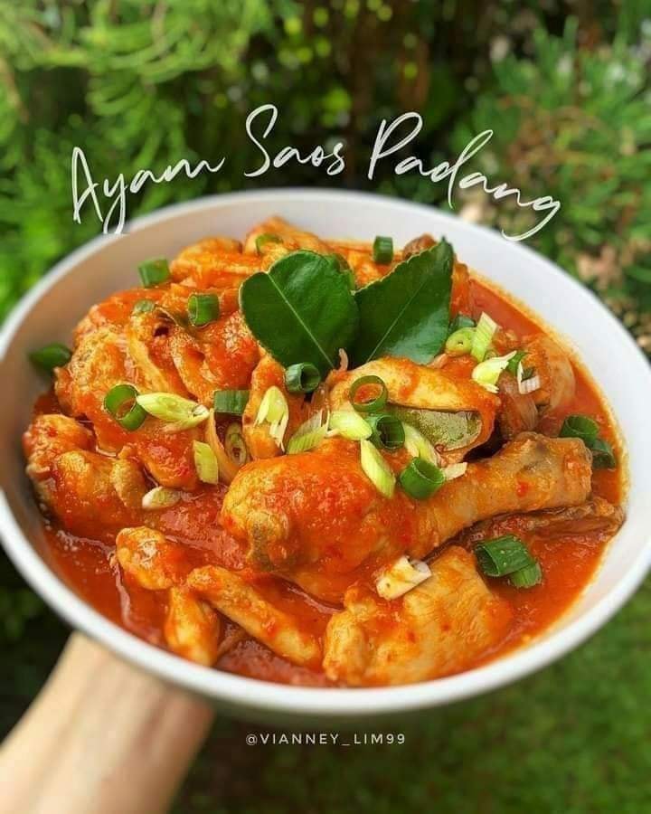 Ayam saos padang