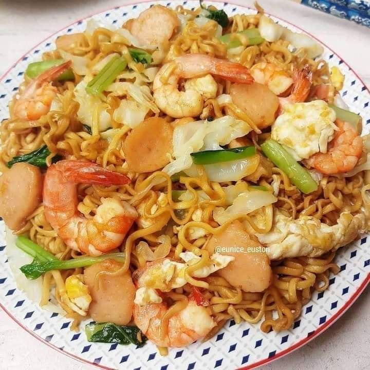 Bakmi goreng udang
