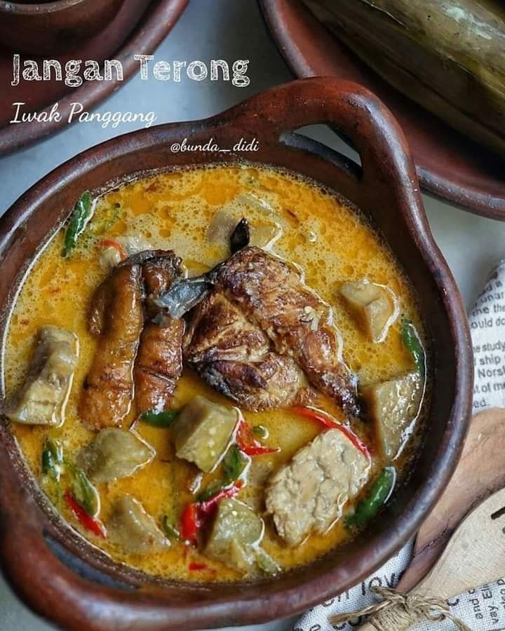 Jangan terong iwak panggang