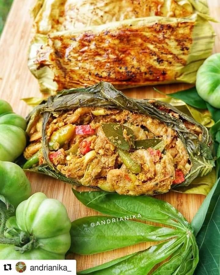 Pepes udang aceh wangi